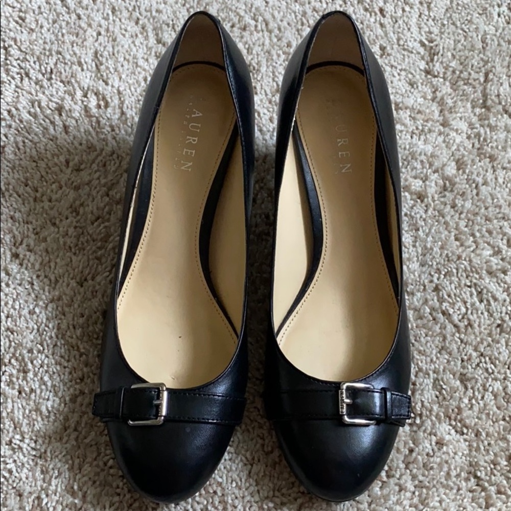 Ralph Lauren Women’s Pumps with Buckle, size 10